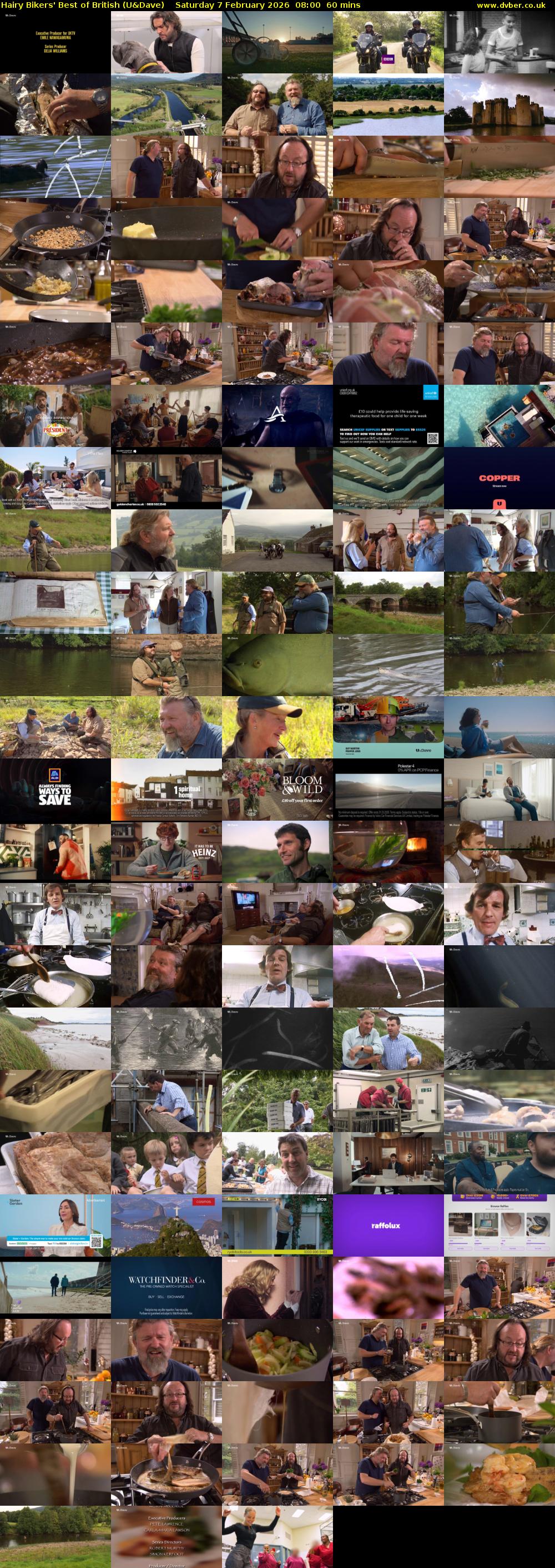 Hairy Bikers' Best of British (U&Dave) Saturday 7 February 2026 08:00 - 09:00