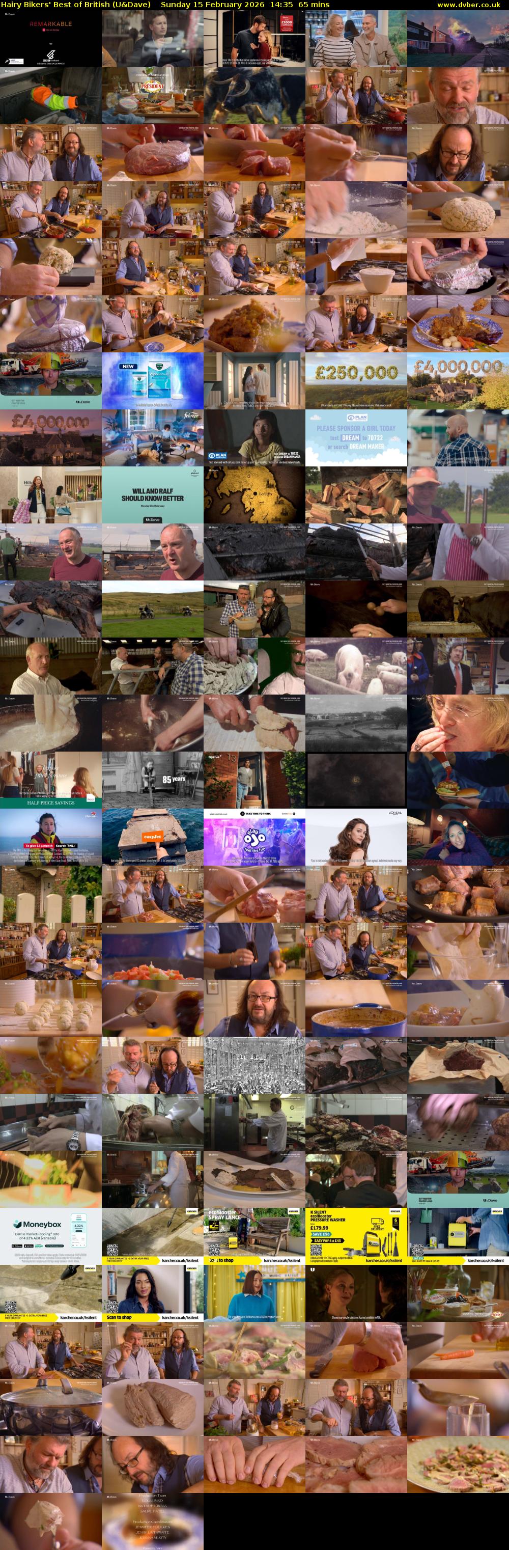 Hairy Bikers' Best of British (U&Dave) Sunday 15 February 2026 14:35 - 15:40