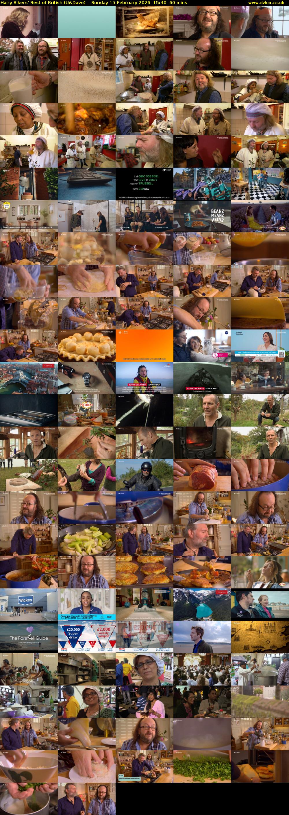 Hairy Bikers' Best of British (U&Dave) Sunday 15 February 2026 15:40 - 16:40