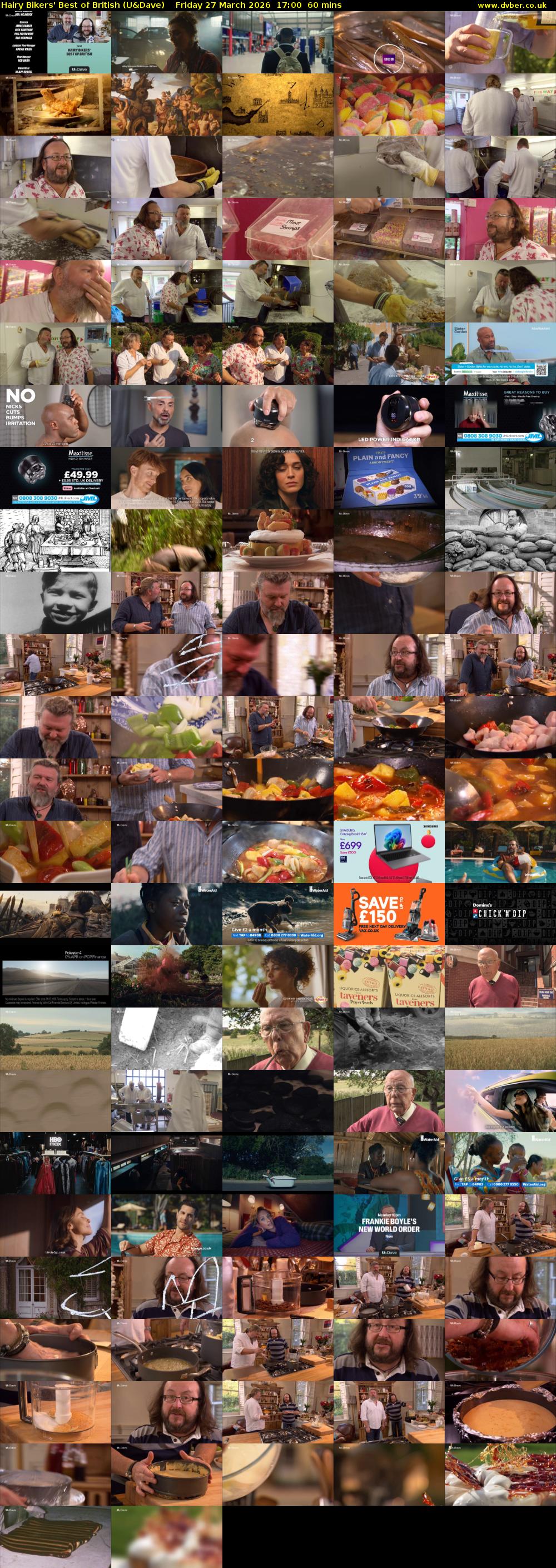 Hairy Bikers' Best of British (U&Dave) Friday 27 March 2026 17:00 - 18:00