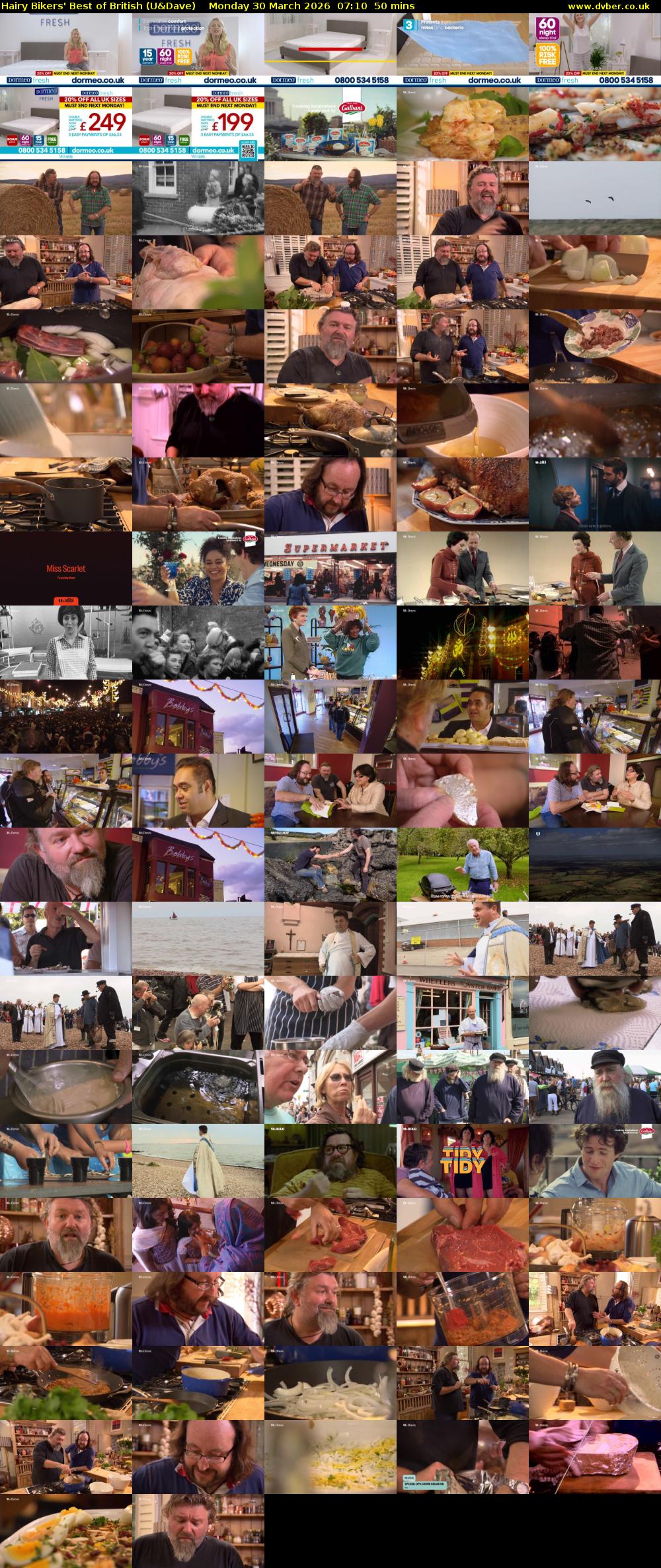 Hairy Bikers' Best of British (U&Dave) Monday 30 March 2026 07:10 - 08:00