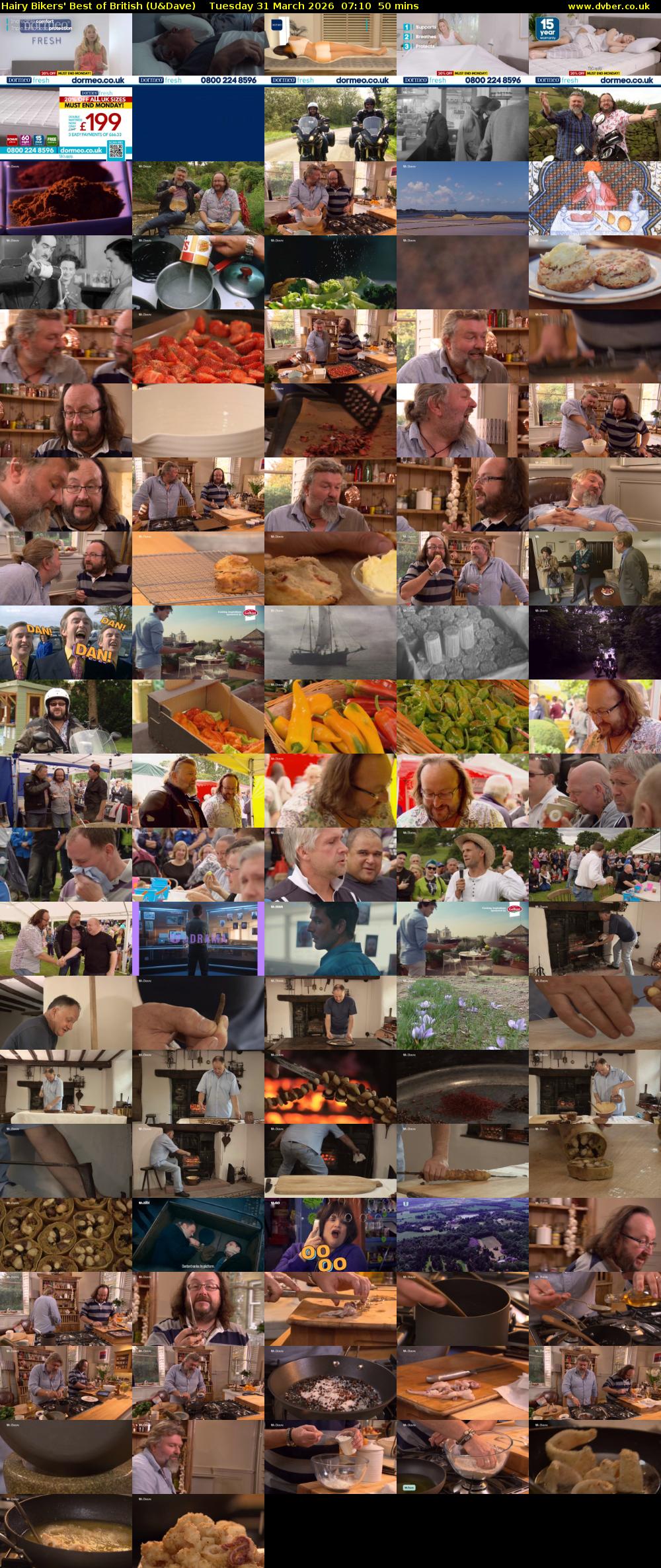 Hairy Bikers' Best of British (U&Dave) Tuesday 31 March 2026 07:10 - 08:00