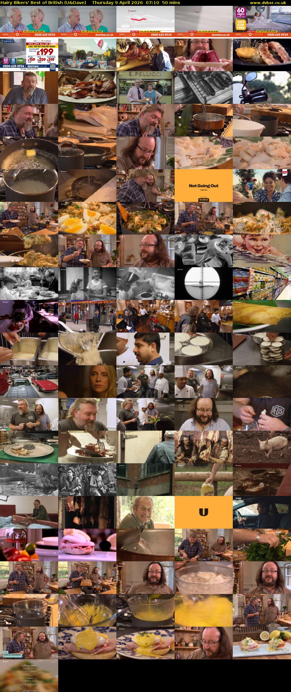 Hairy Bikers' Best of British (U&Dave) Thursday 9 April 2026 07:10 - 08:00