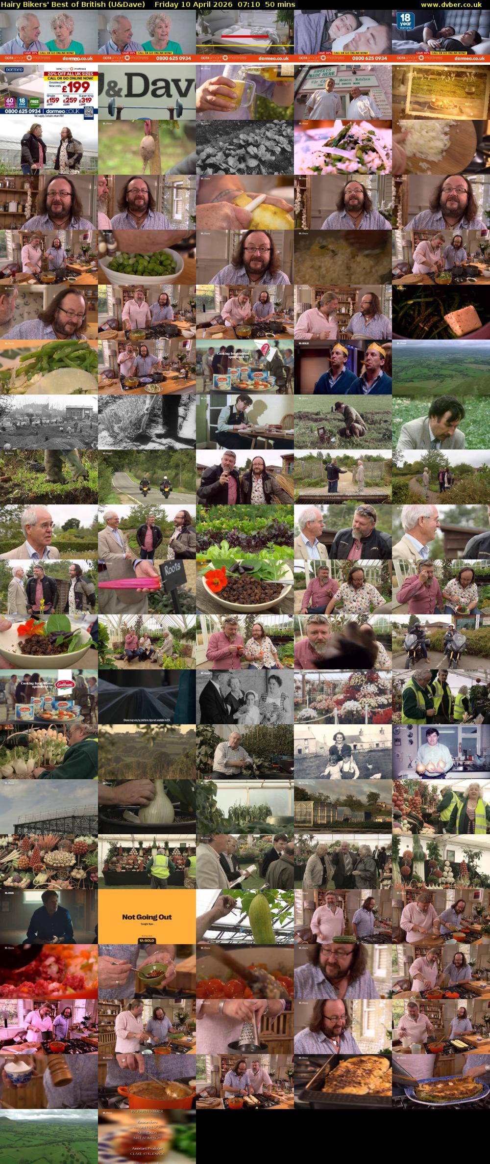 Hairy Bikers' Best of British (U&Dave) Friday 10 April 2026 07:10 - 08:00