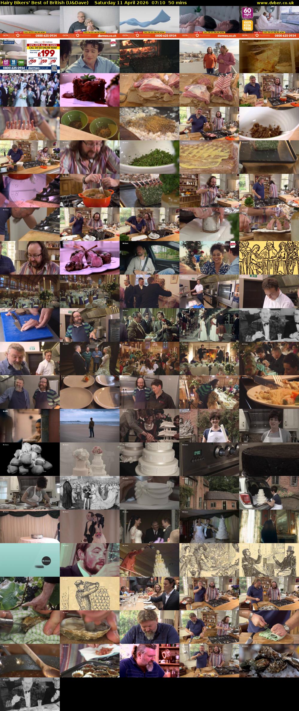 Hairy Bikers' Best of British (U&Dave) Saturday 11 April 2026 07:10 - 08:00