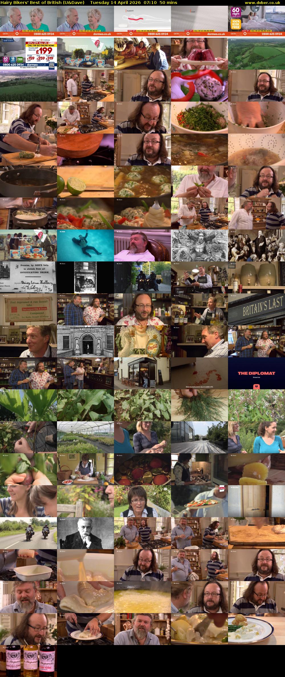 Hairy Bikers' Best of British (U&Dave) Tuesday 14 April 2026 07:10 - 08:00
