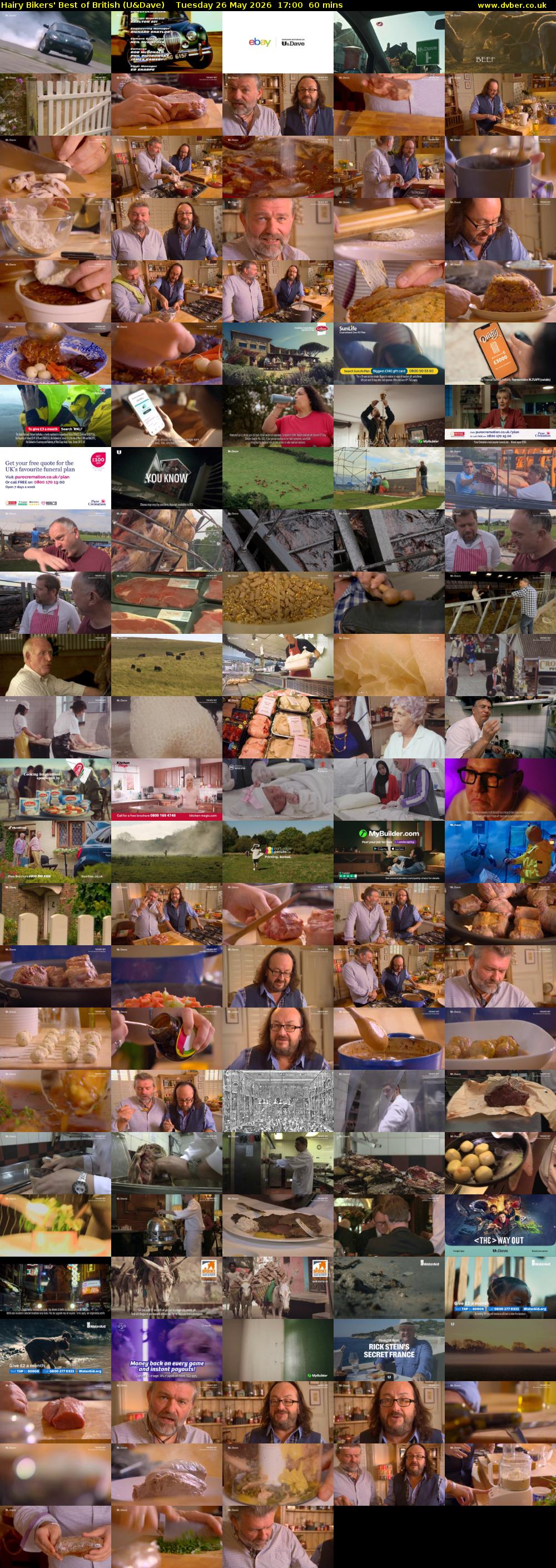 Hairy Bikers' Best of British (U&Dave) Tuesday 26 May 2026 17:00 - 18:00