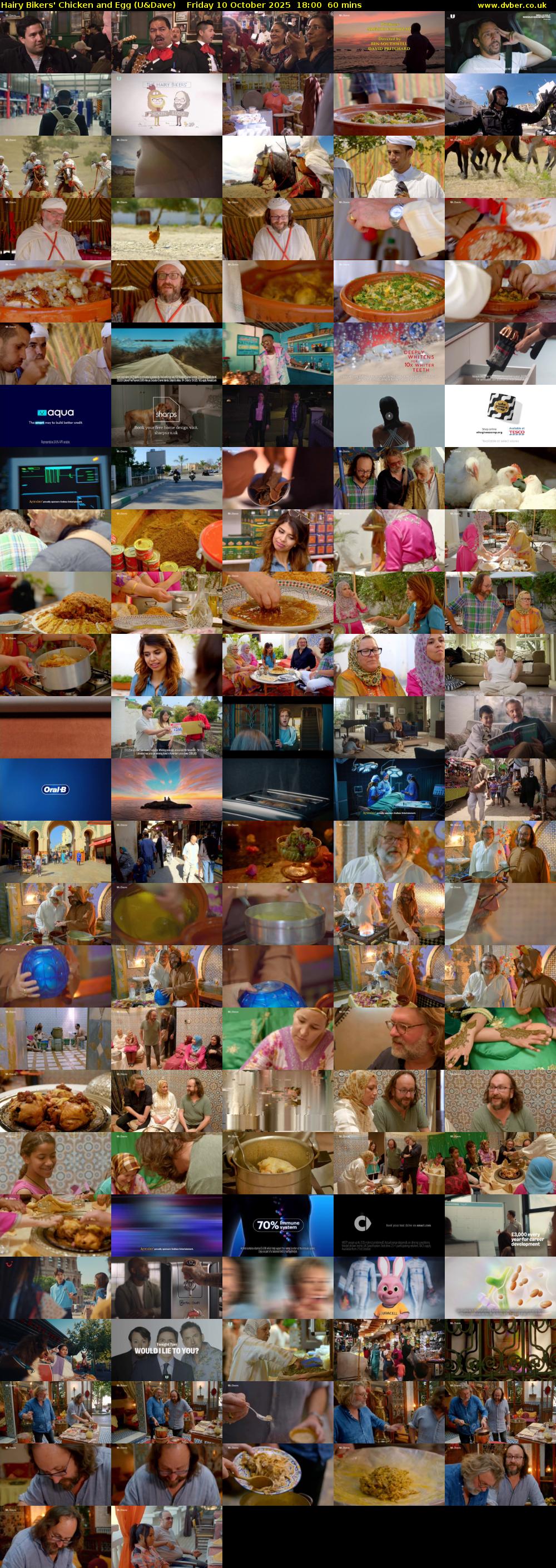 Hairy Bikers' Chicken And Egg (U&Dave) Friday 10 October 2025 18:00 - 19:00