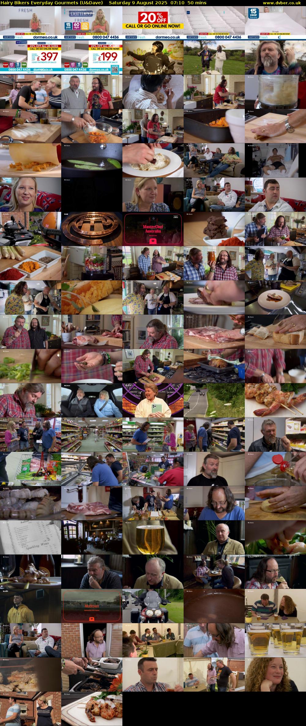 Hairy Bikers Everyday Gourmets (U&Dave) Saturday 9 August 2025 07:10 - 08:00