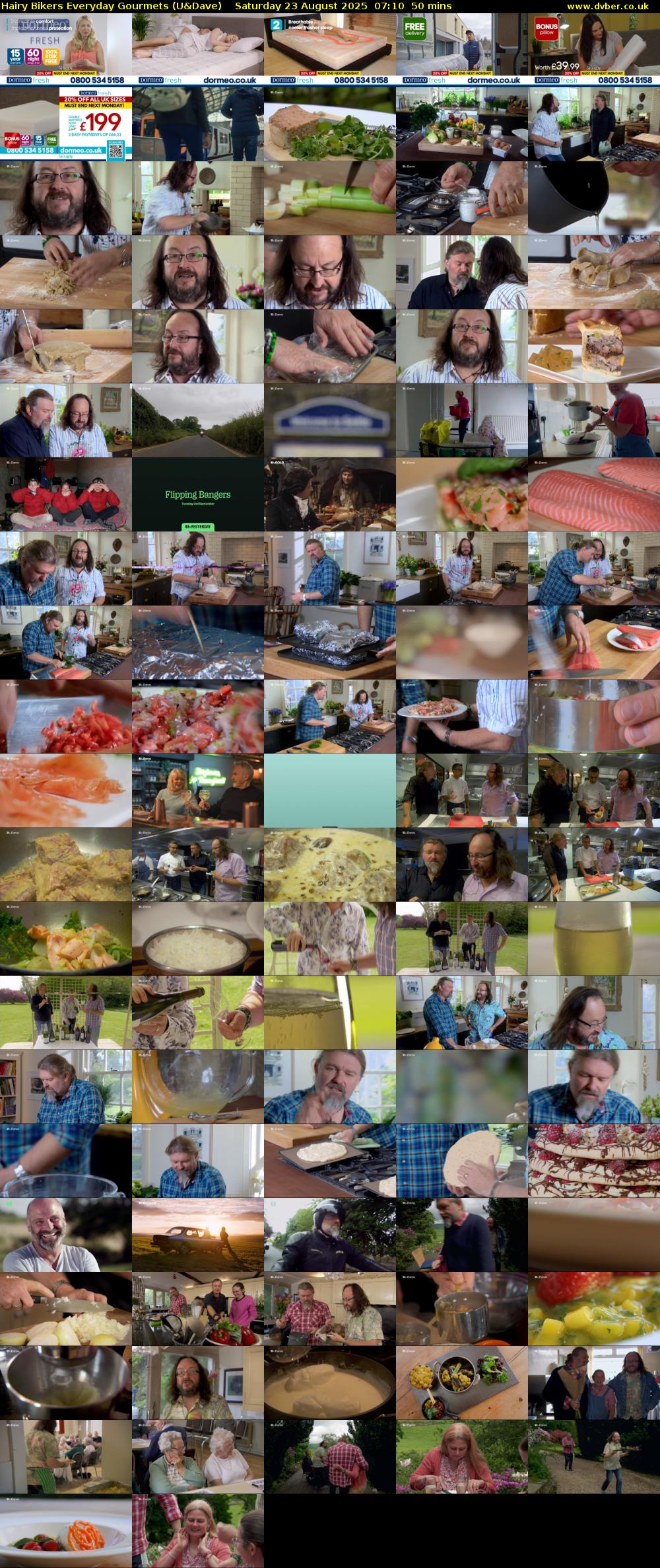 Hairy Bikers Everyday Gourmets (U&Dave) Saturday 23 August 2025 07:10 - 08:00
