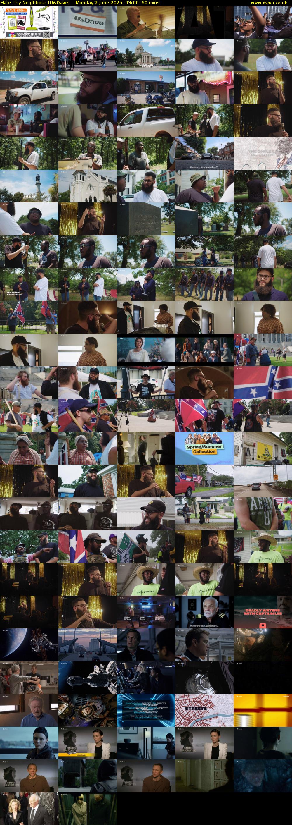 Hate Thy Neighbour (U&Dave) Monday 2 June 2025 03:00 - 04:00