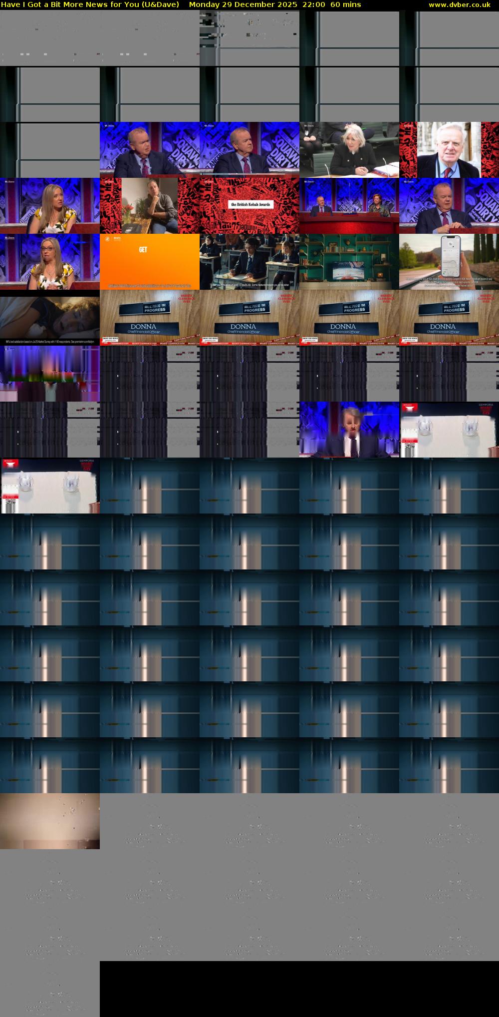 Have I Got a Bit More News for You (U&Dave) Monday 29 December 2025 22:00 - 23:00