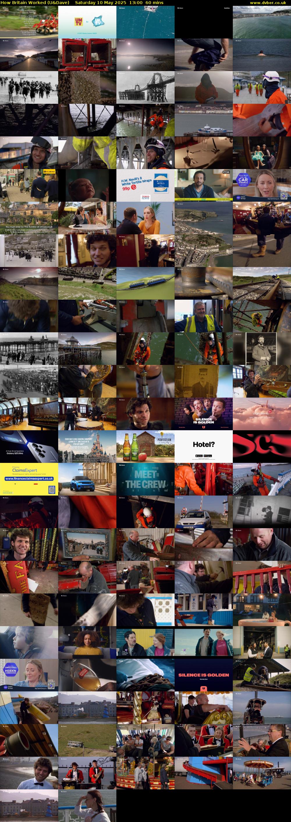 How Britain Worked (U&Dave) Saturday 10 May 2025 13:00 - 14:00