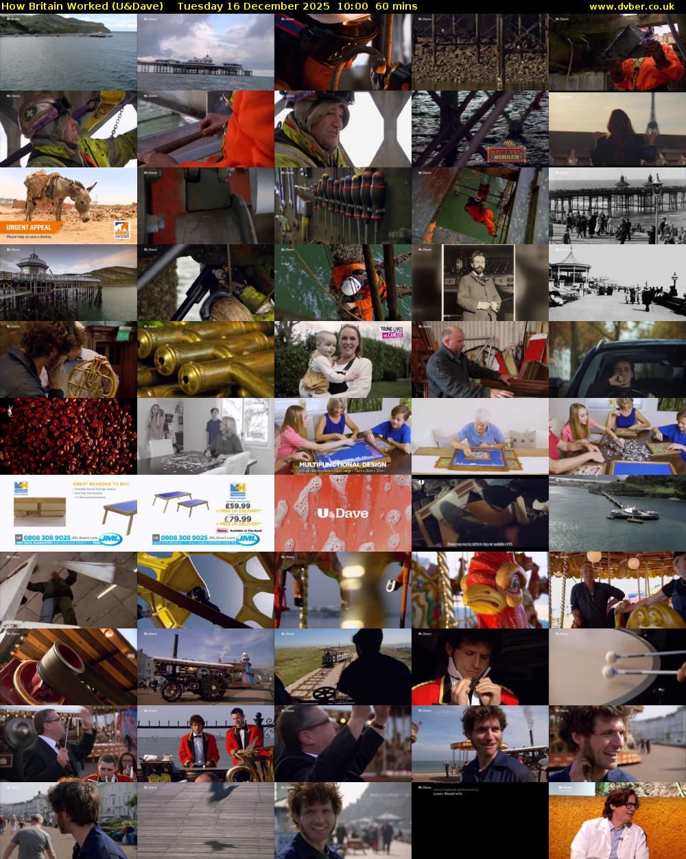How Britain Worked (U&Dave) Tuesday 16 December 2025 10:00 - 11:00