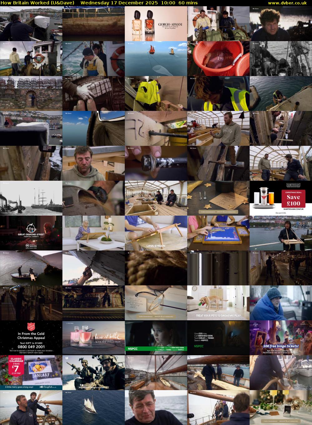 How Britain Worked (U&Dave) Wednesday 17 December 2025 10:00 - 11:00