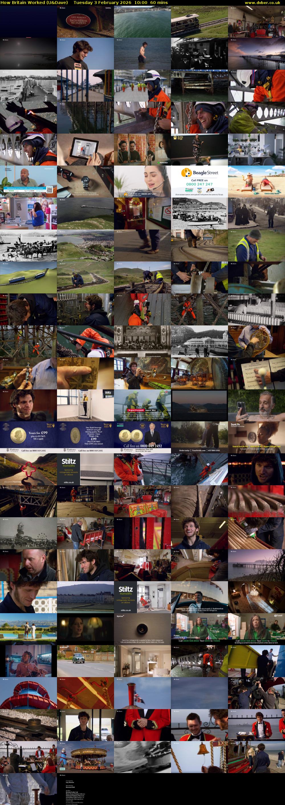 How Britain Worked (U&Dave) Tuesday 3 February 2026 10:00 - 11:00