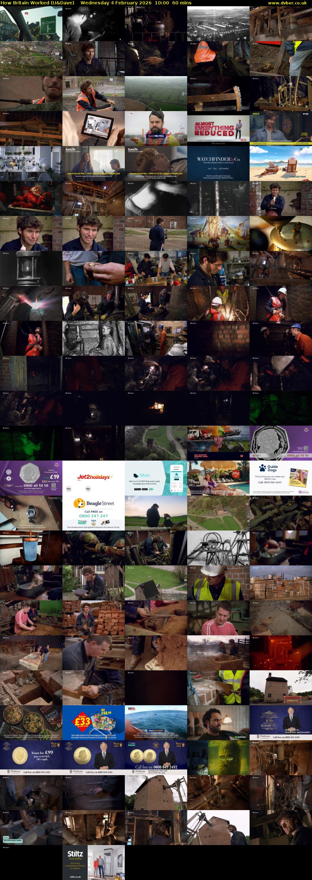 How Britain Worked (U&Dave) Wednesday 4 February 2026 10:00 - 11:00