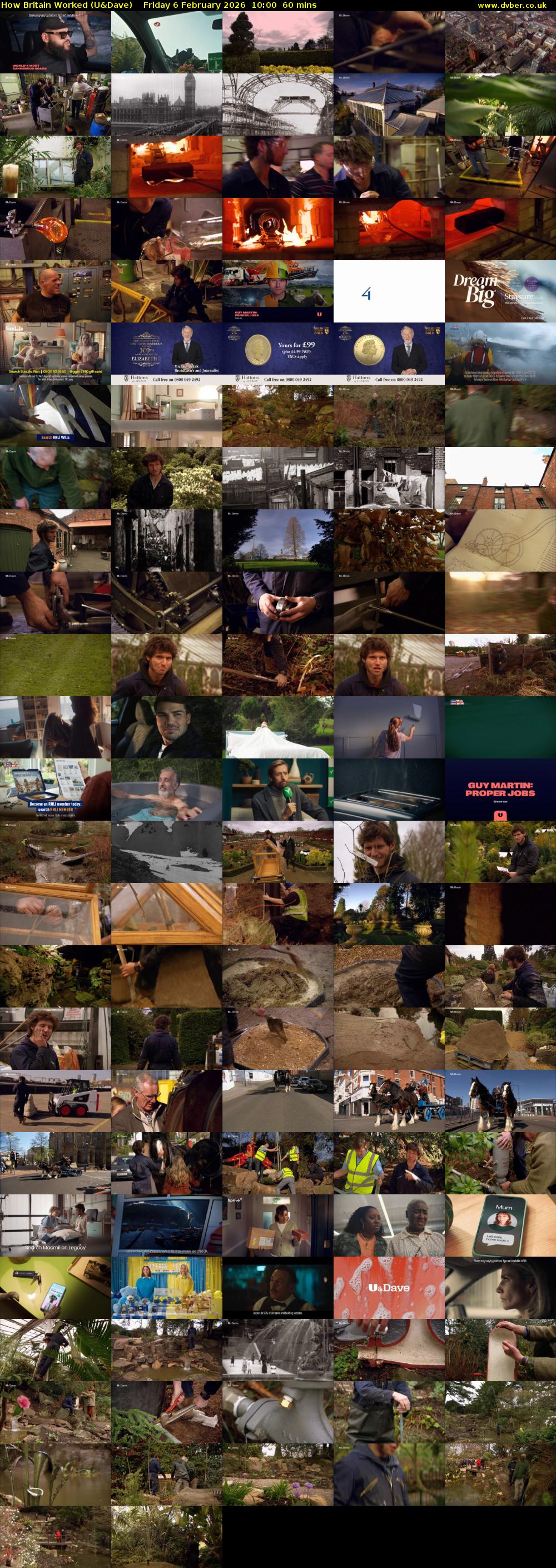 How Britain Worked (U&Dave) Friday 6 February 2026 10:00 - 11:00