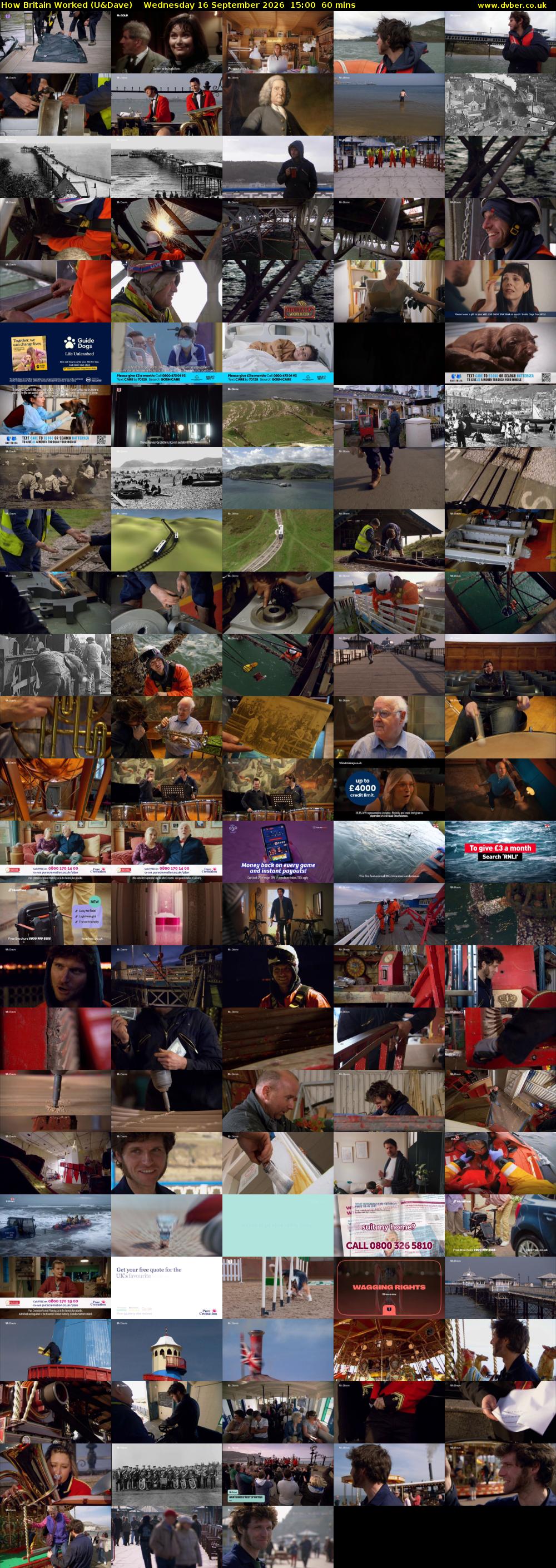 How Britain Worked (U&Dave) Wednesday 16 September 2026 15:00 - 16:00