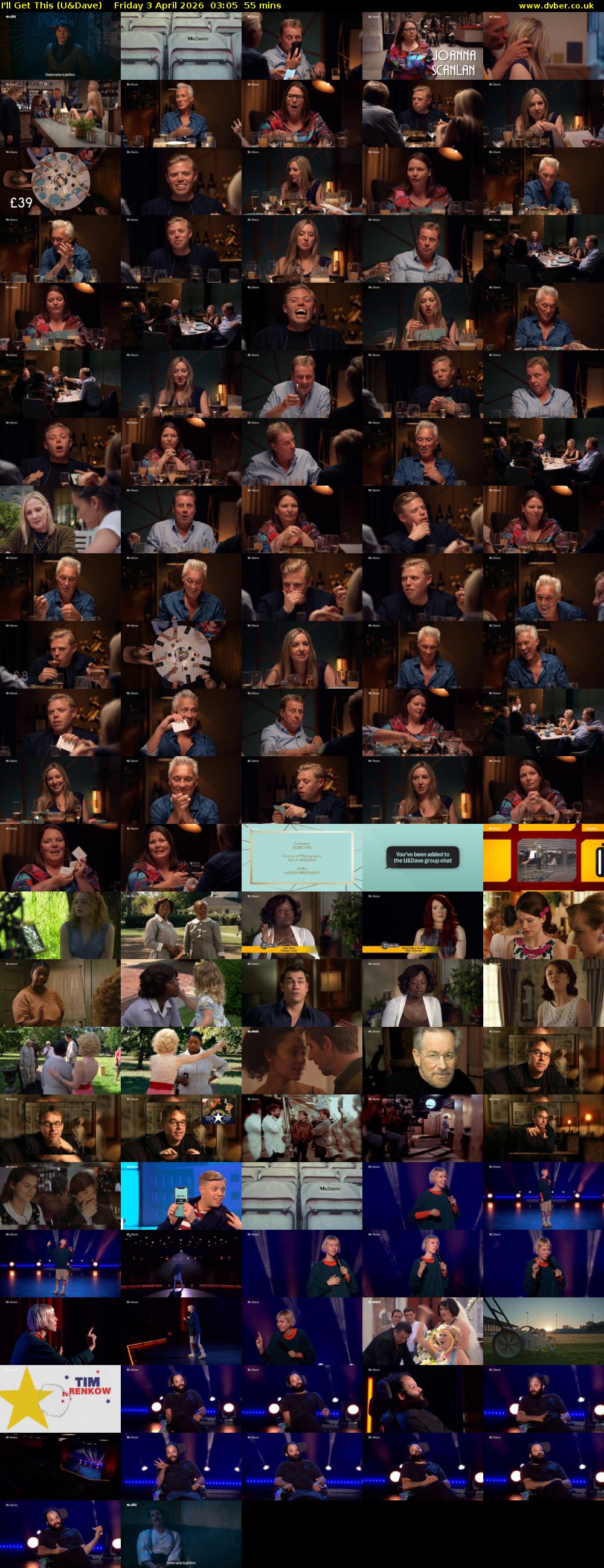 I'll Get This (U&Dave) Friday 3 April 2026 03:05 - 04:00