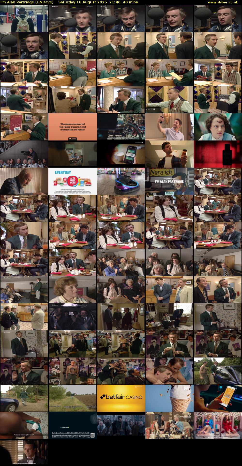 I'm Alan Partridge (U&Dave) Saturday 16 August 2025 21:40 - 22:20
