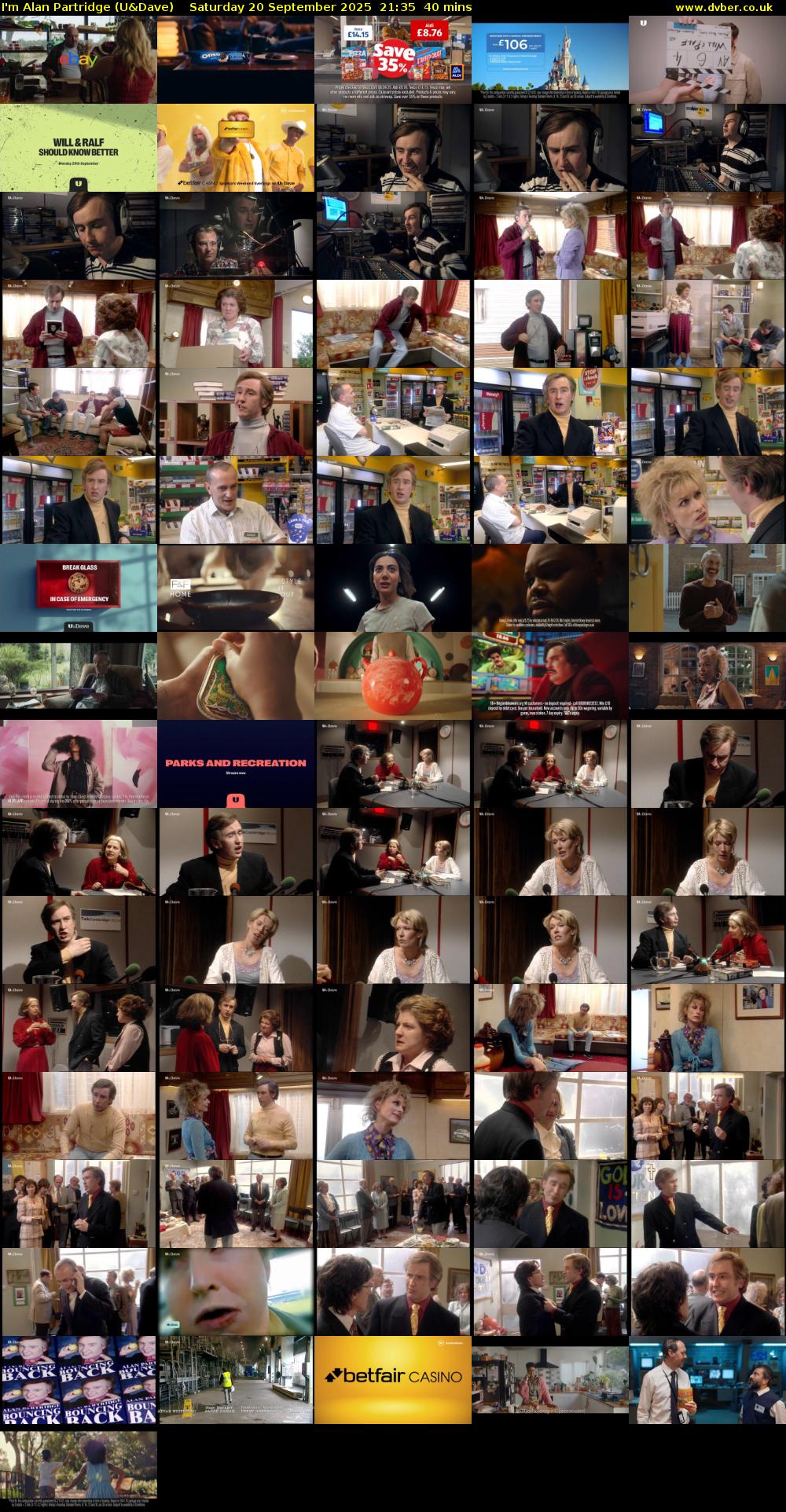 I'm Alan Partridge (U&Dave) Saturday 20 September 2025 21:35 - 22:15