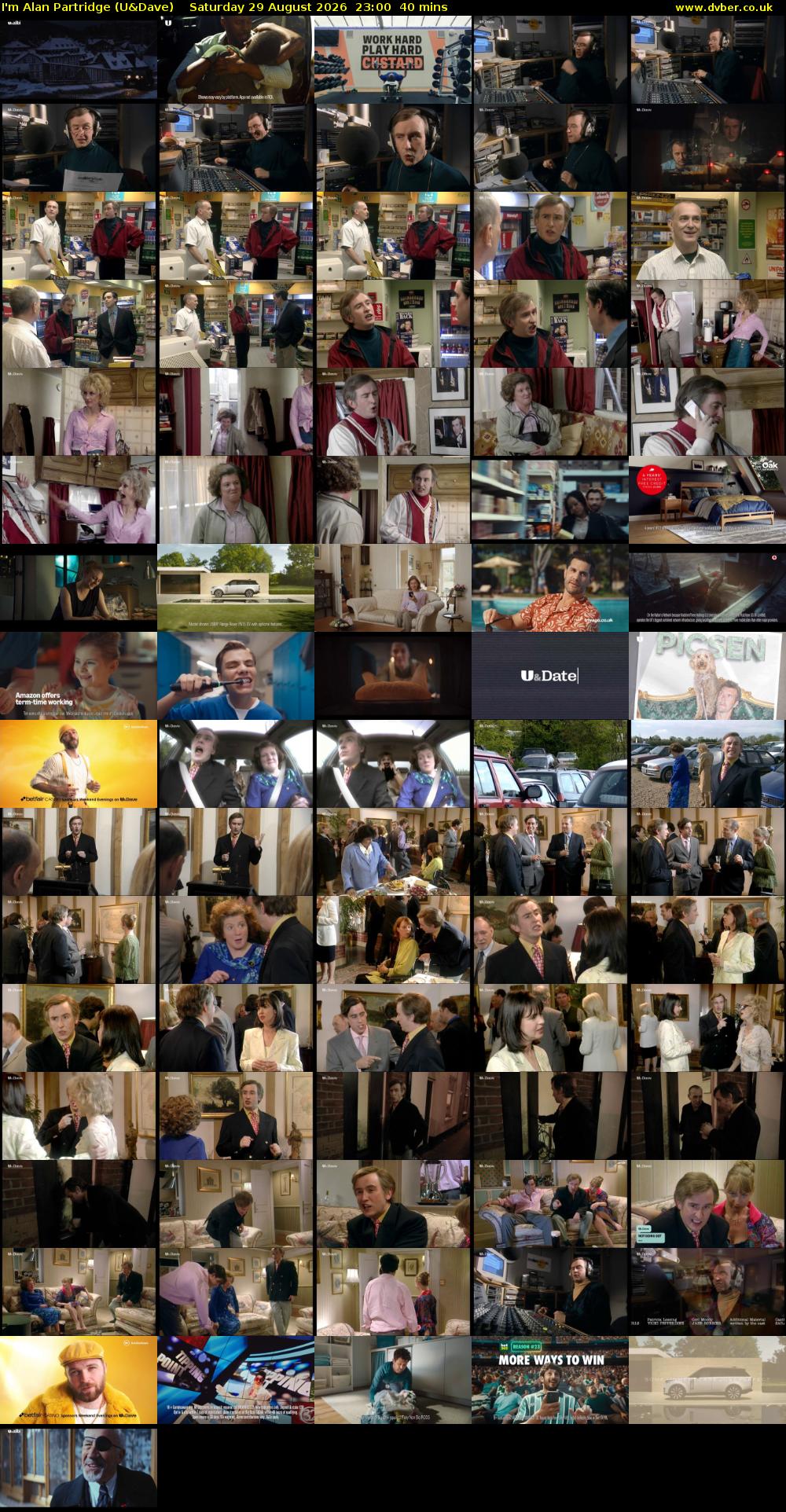 I'm Alan Partridge (U&Dave) Saturday 29 August 2026 23:00 - 23:40