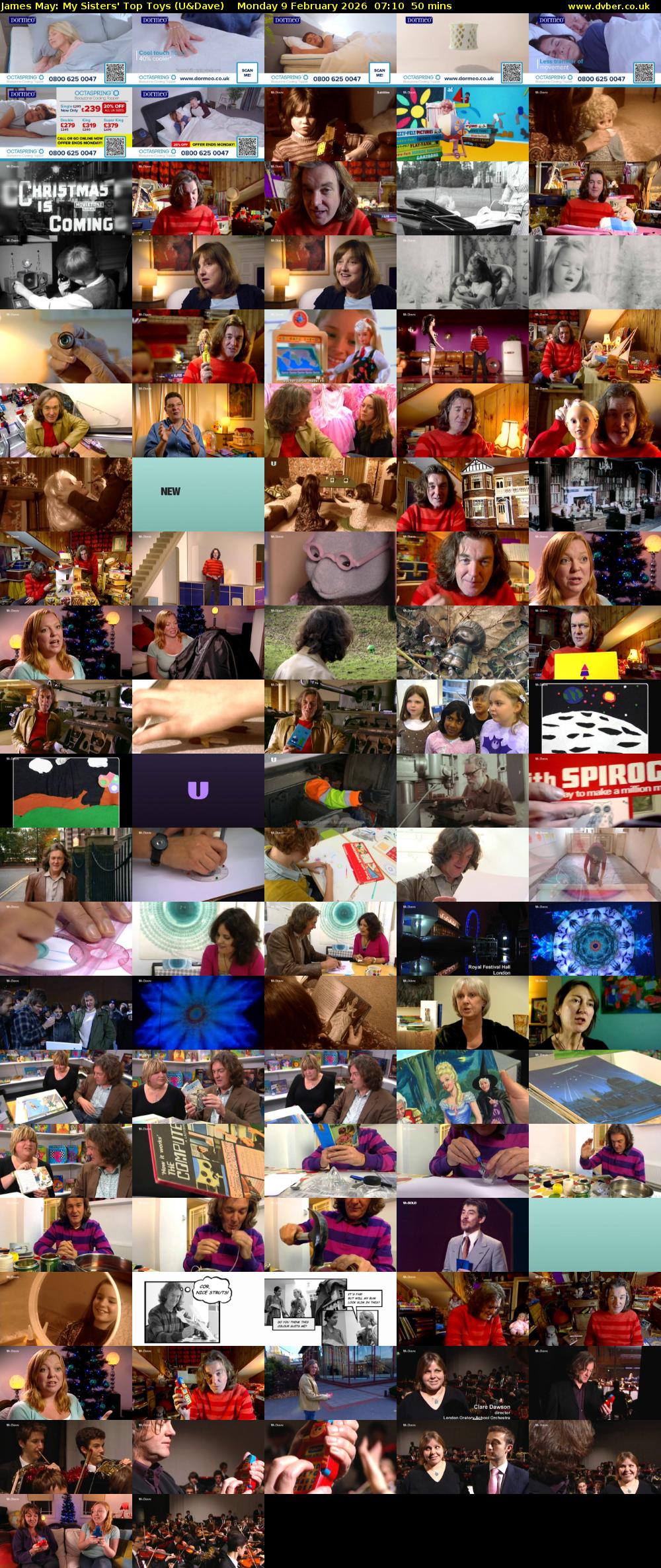 James May: My Sisters' Top Toys (U&Dave) Monday 9 February 2026 07:10 - 08:00
