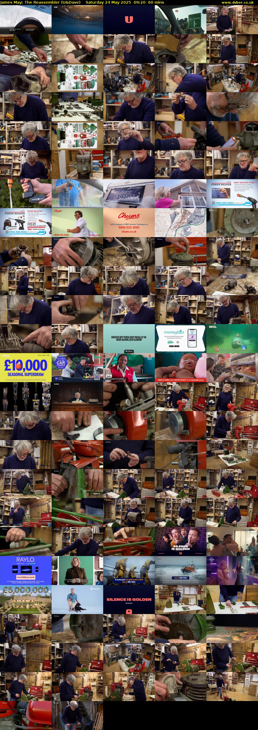 James May: The Reassembler (U&Dave) Saturday 24 May 2025 09:20 - 10:20