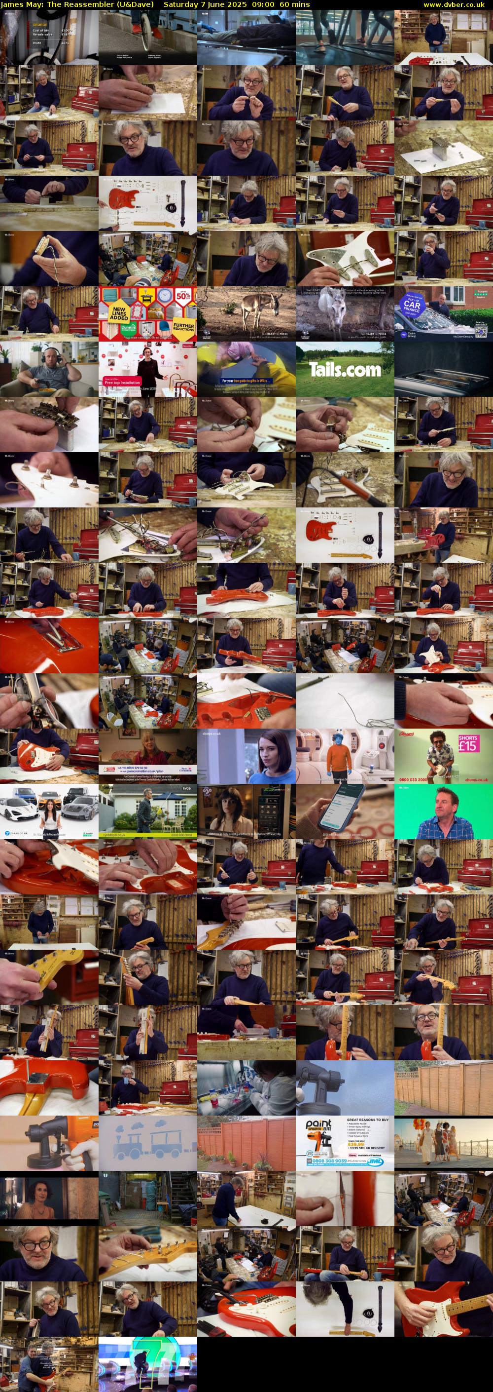 James May: The Reassembler (U&Dave) Saturday 7 June 2025 09:00 - 10:00
