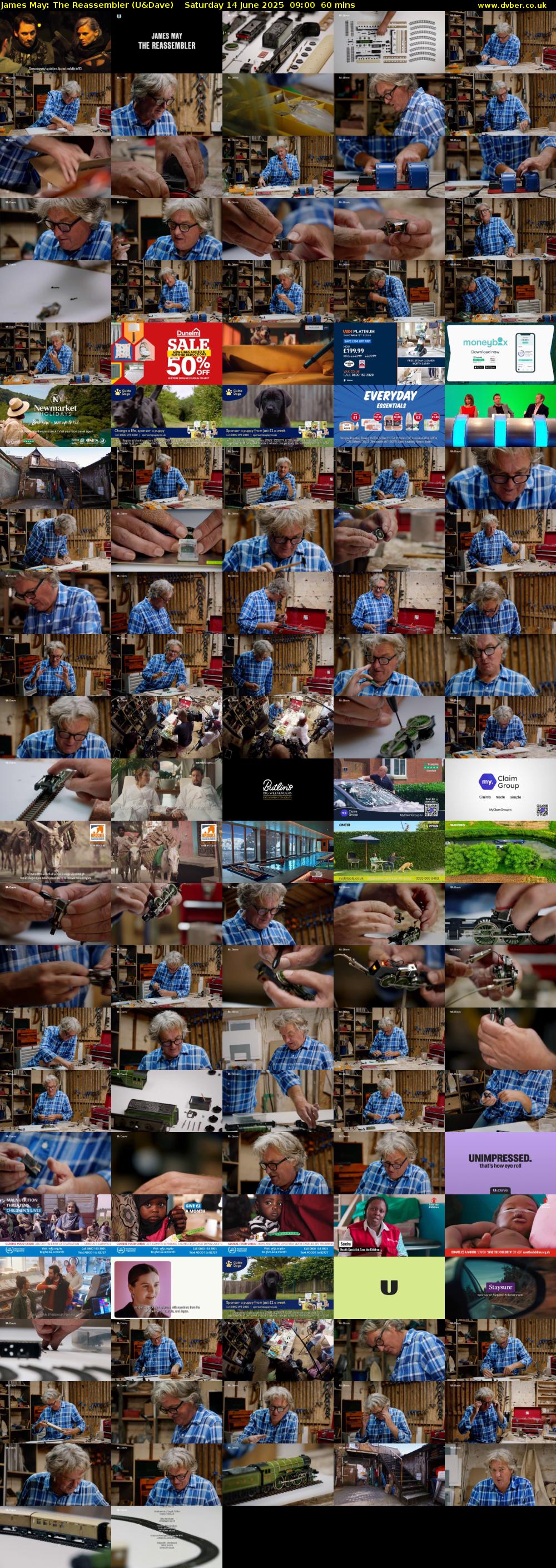 James May: The Reassembler (U&Dave) Saturday 14 June 2025 09:00 - 10:00