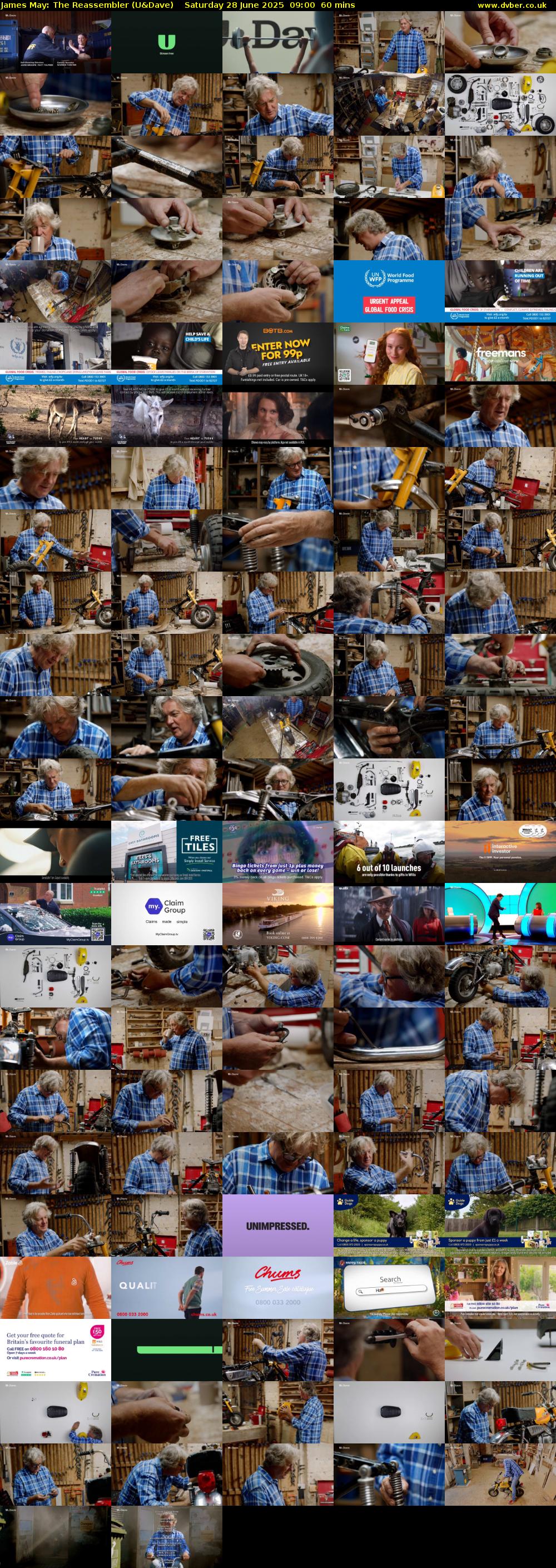 James May: The Reassembler (U&Dave) Saturday 28 June 2025 09:00 - 10:00