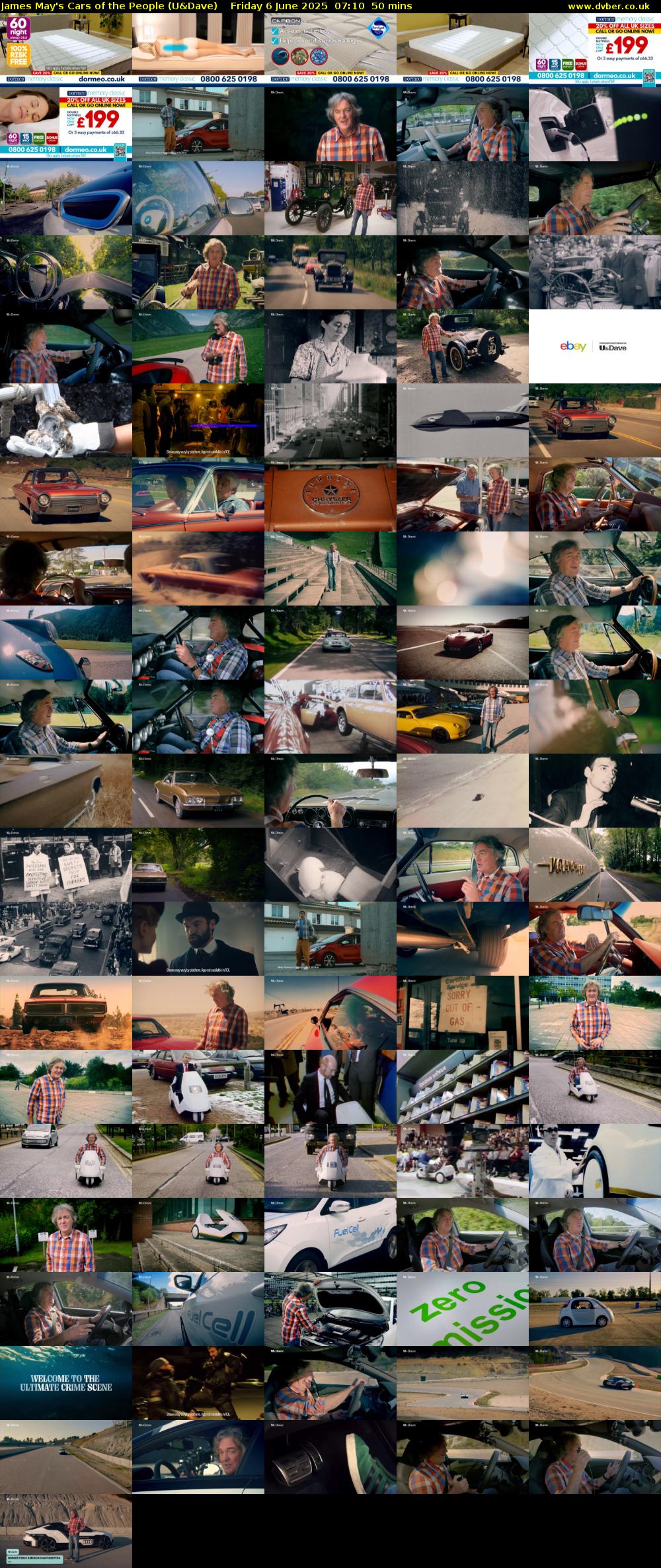 James May's Cars of the People (U&Dave) Friday 6 June 2025 07:10 - 08:00