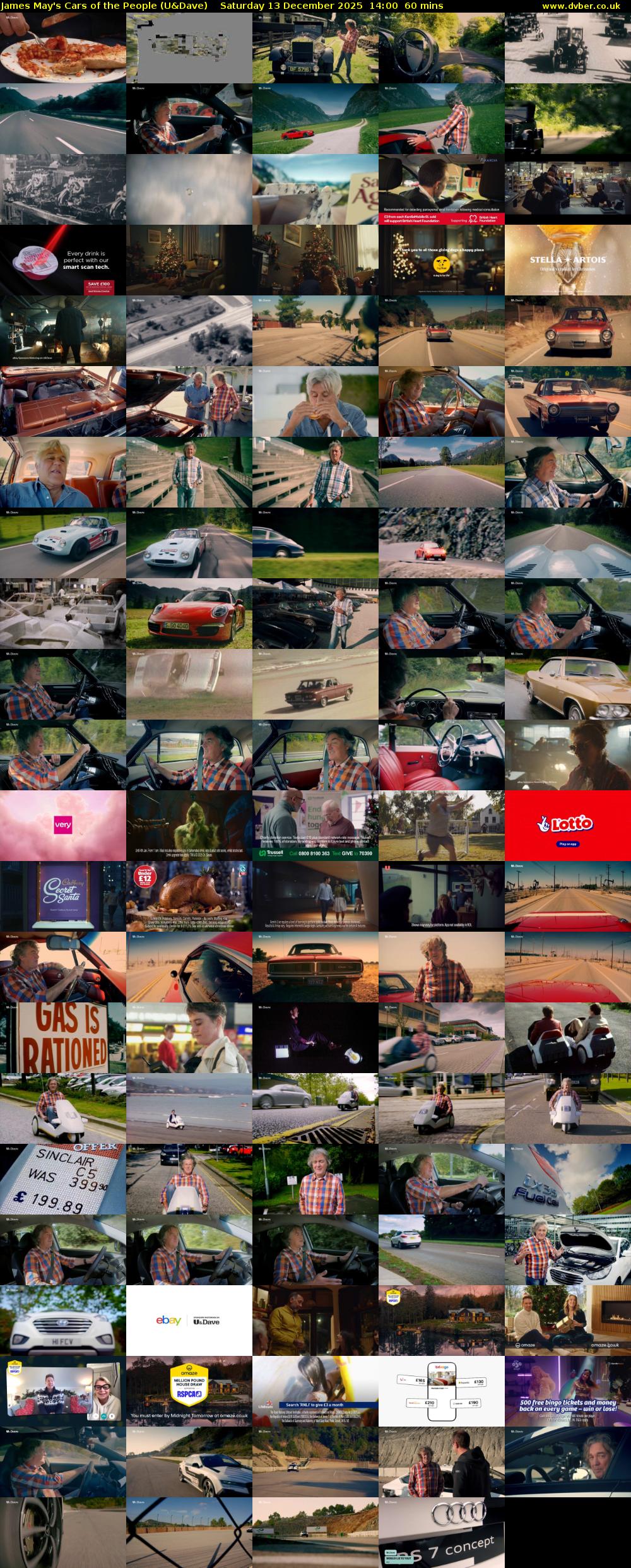 James May's Cars of the People (U&Dave) Saturday 13 December 2025 14:00 - 15:00