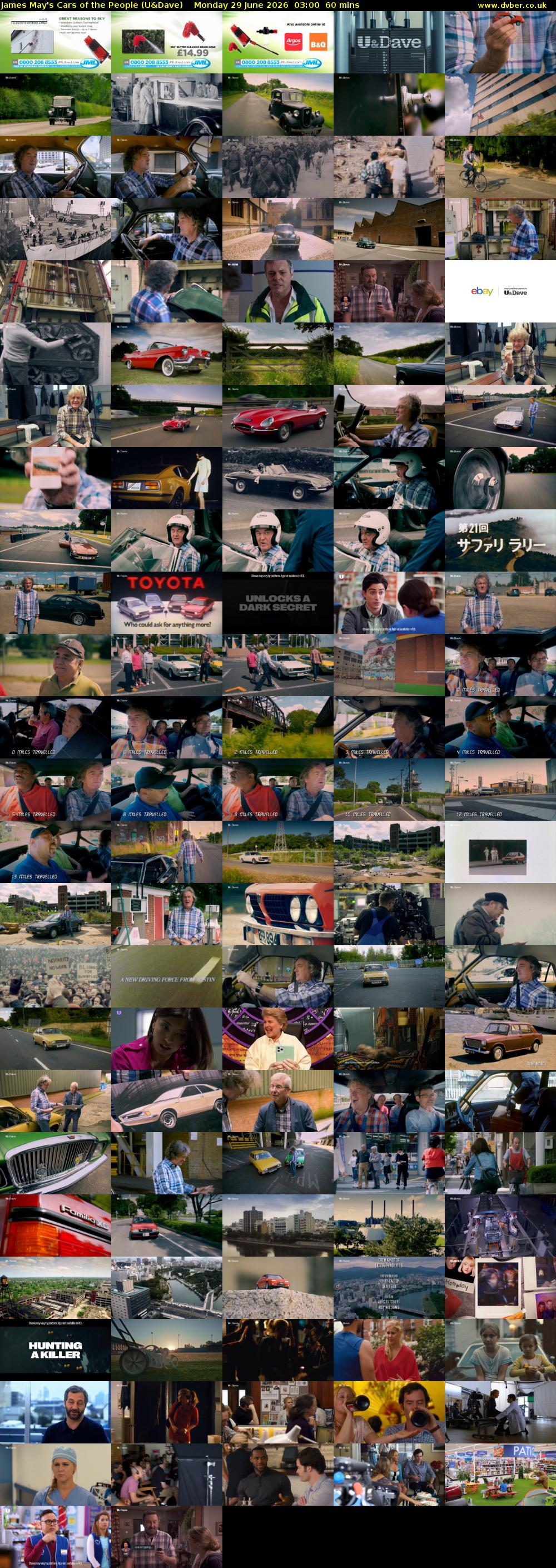 James May's Cars of the People (U&Dave) Monday 29 June 2026 03:00 - 04:00