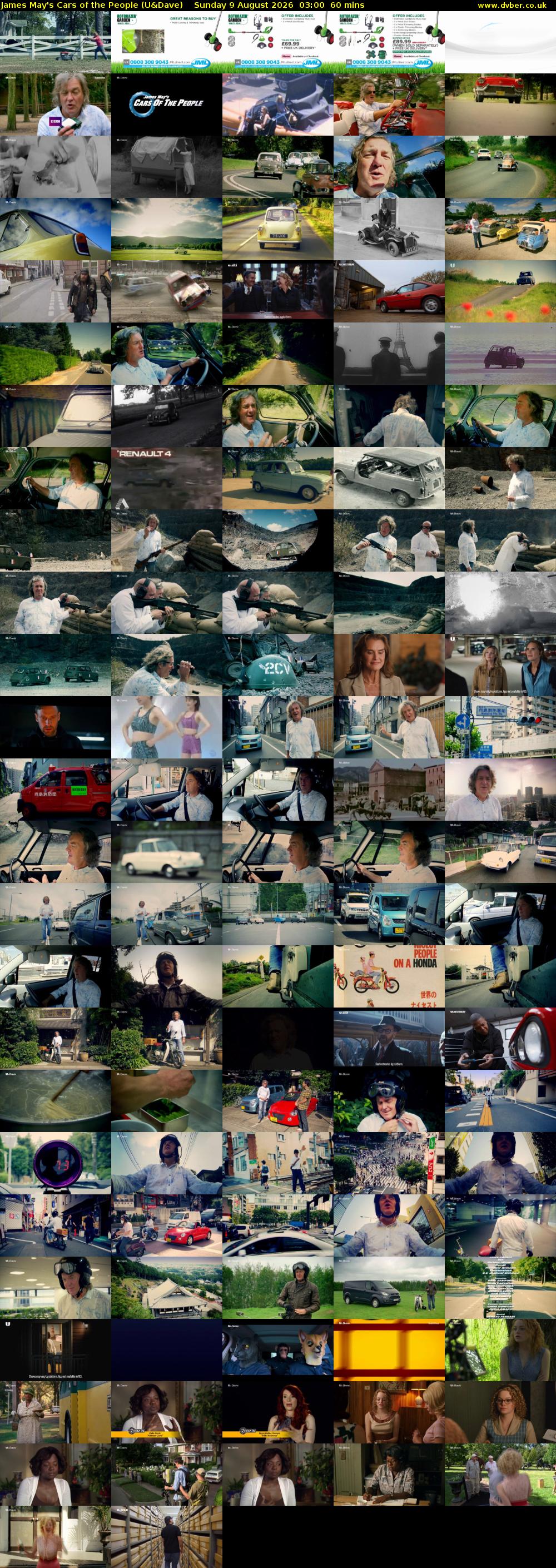 James May's Cars of the People (U&Dave) Sunday 9 August 2026 03:00 - 04:00
