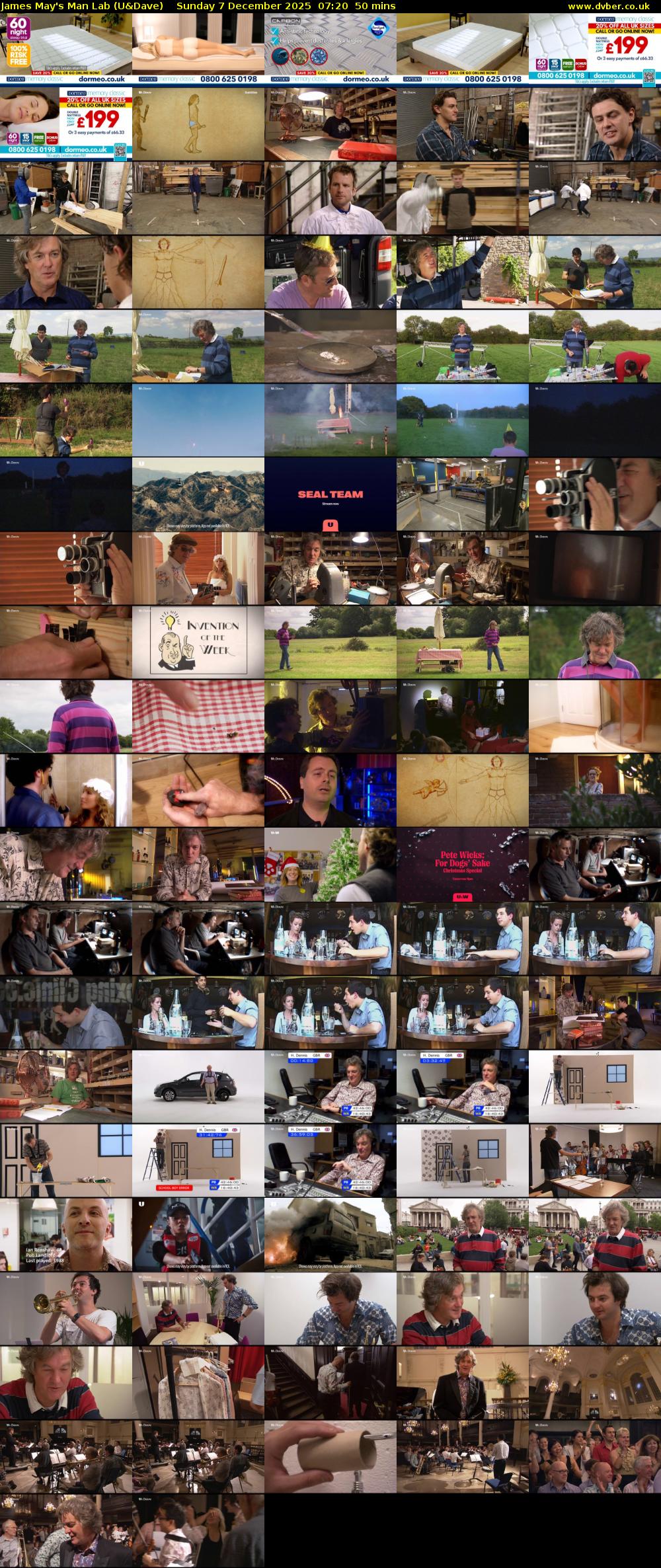 James May's Man Lab (U&Dave) Sunday 7 December 2025 07:20 - 08:10