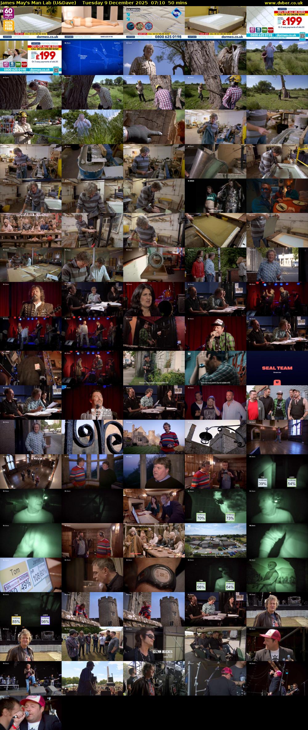 James May's Man Lab (U&Dave) Tuesday 9 December 2025 07:10 - 08:00
