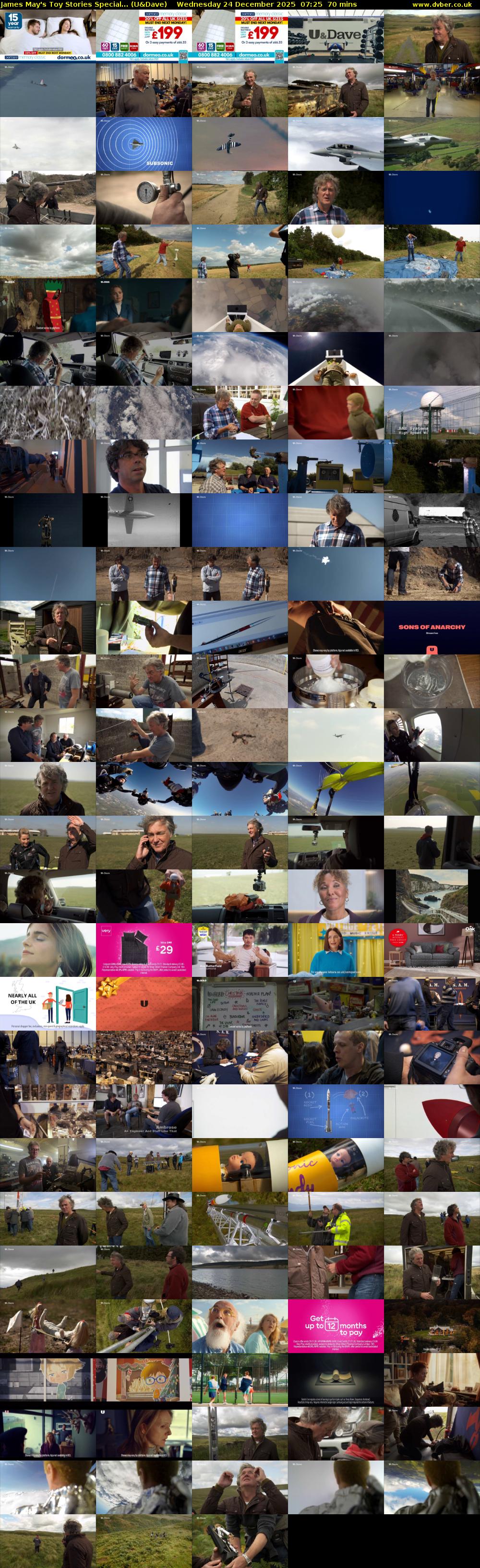 James May's Toy Stories Special... (U&Dave) Wednesday 24 December 2025 07:25 - 08:35