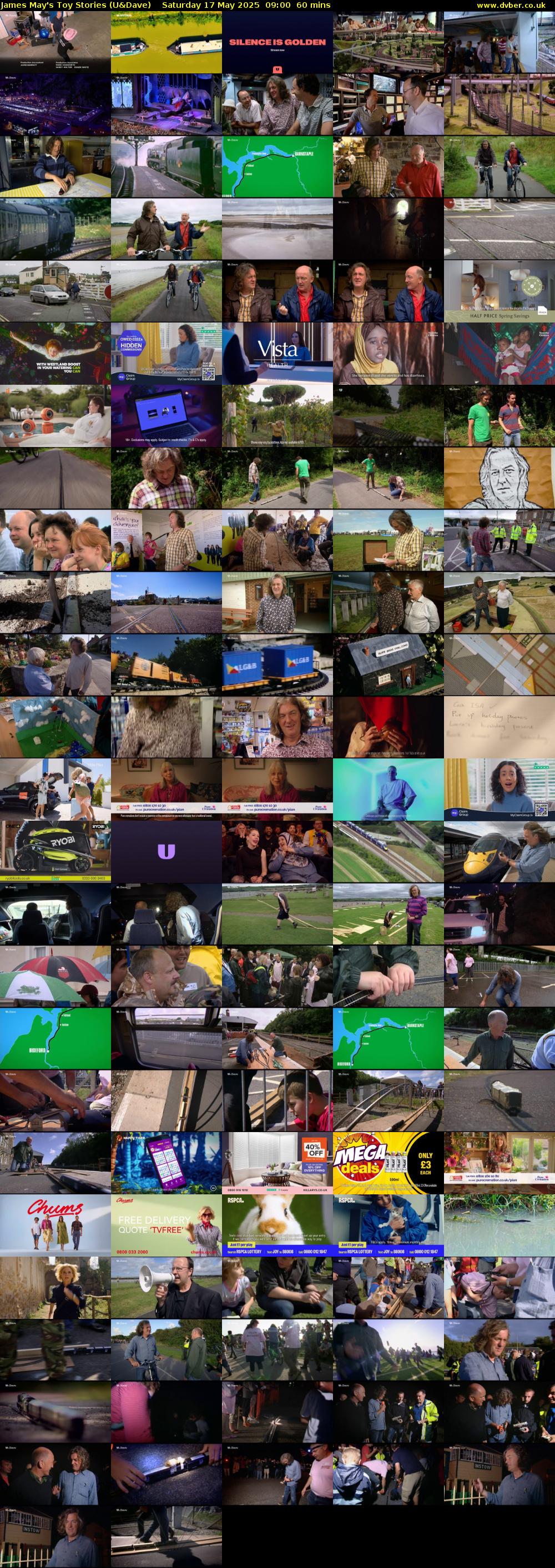 James May's Toy Stories (U&Dave) Saturday 17 May 2025 09:00 - 10:00