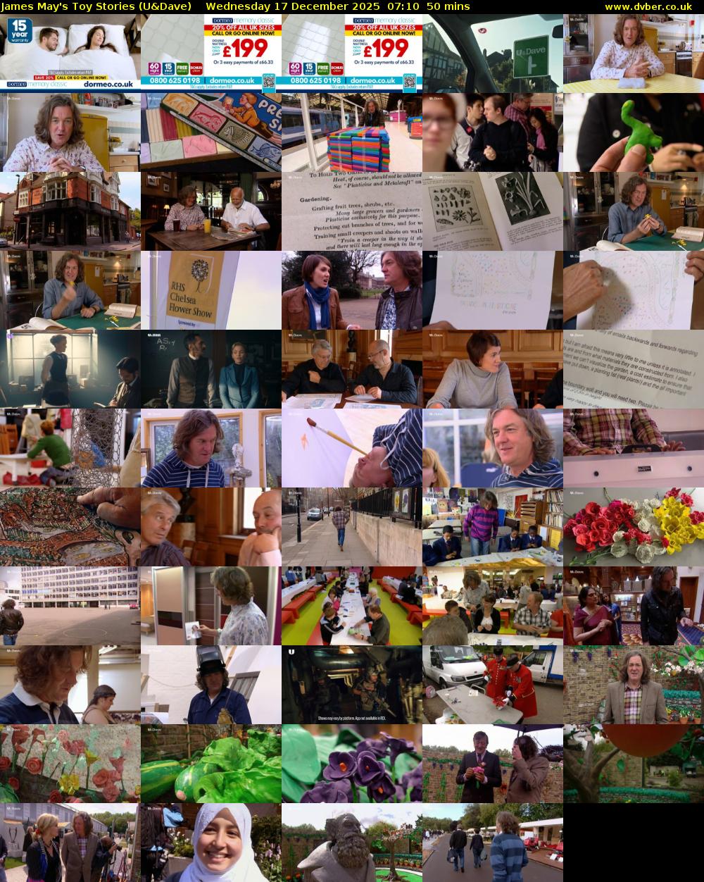 James May's Toy Stories (U&Dave) Wednesday 17 December 2025 07:10 - 08:00