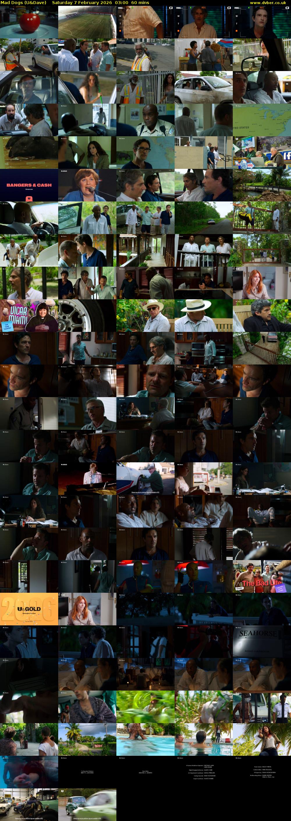 Mad Dogs (U&Dave) Saturday 7 February 2026 03:00 - 04:00