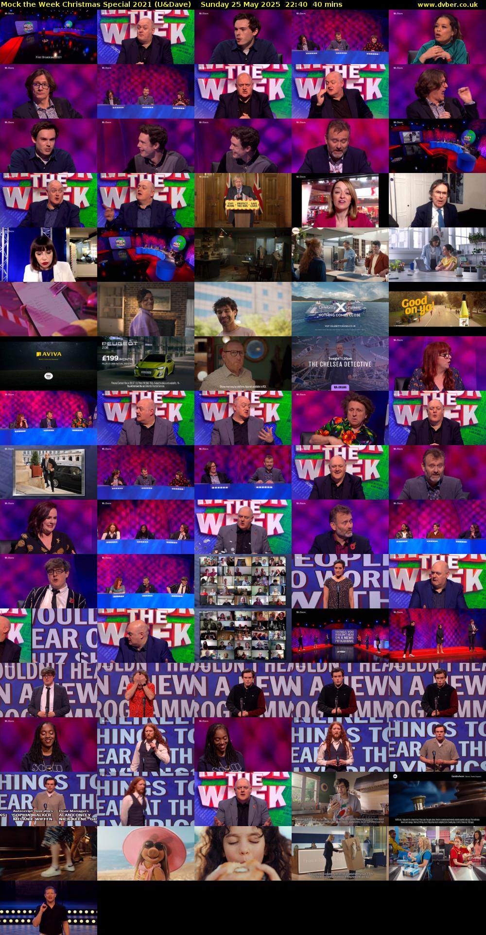 Mock the Week Christmas Special 2021 (U&Dave) Sunday 25 May 2025 22:40 - 23:20