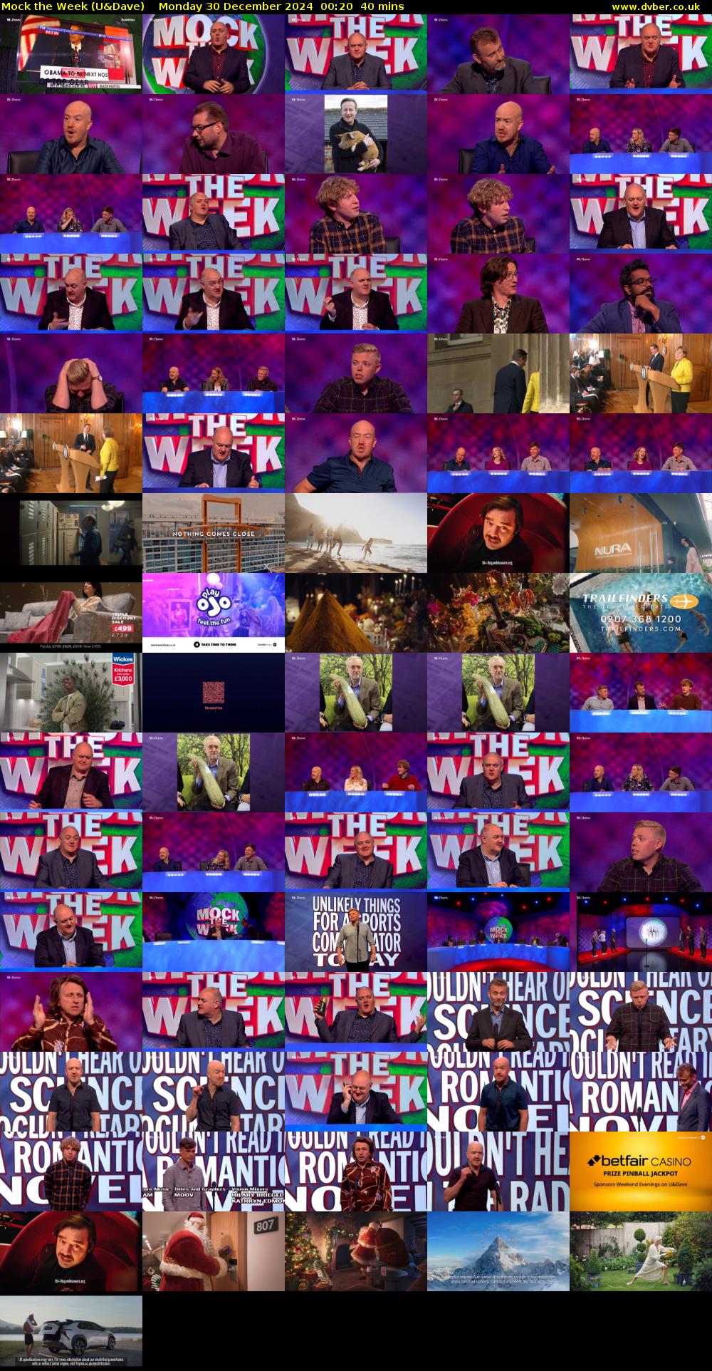 Mock the Week (U&Dave) Monday 30 December 2024 00:20 - 01:00