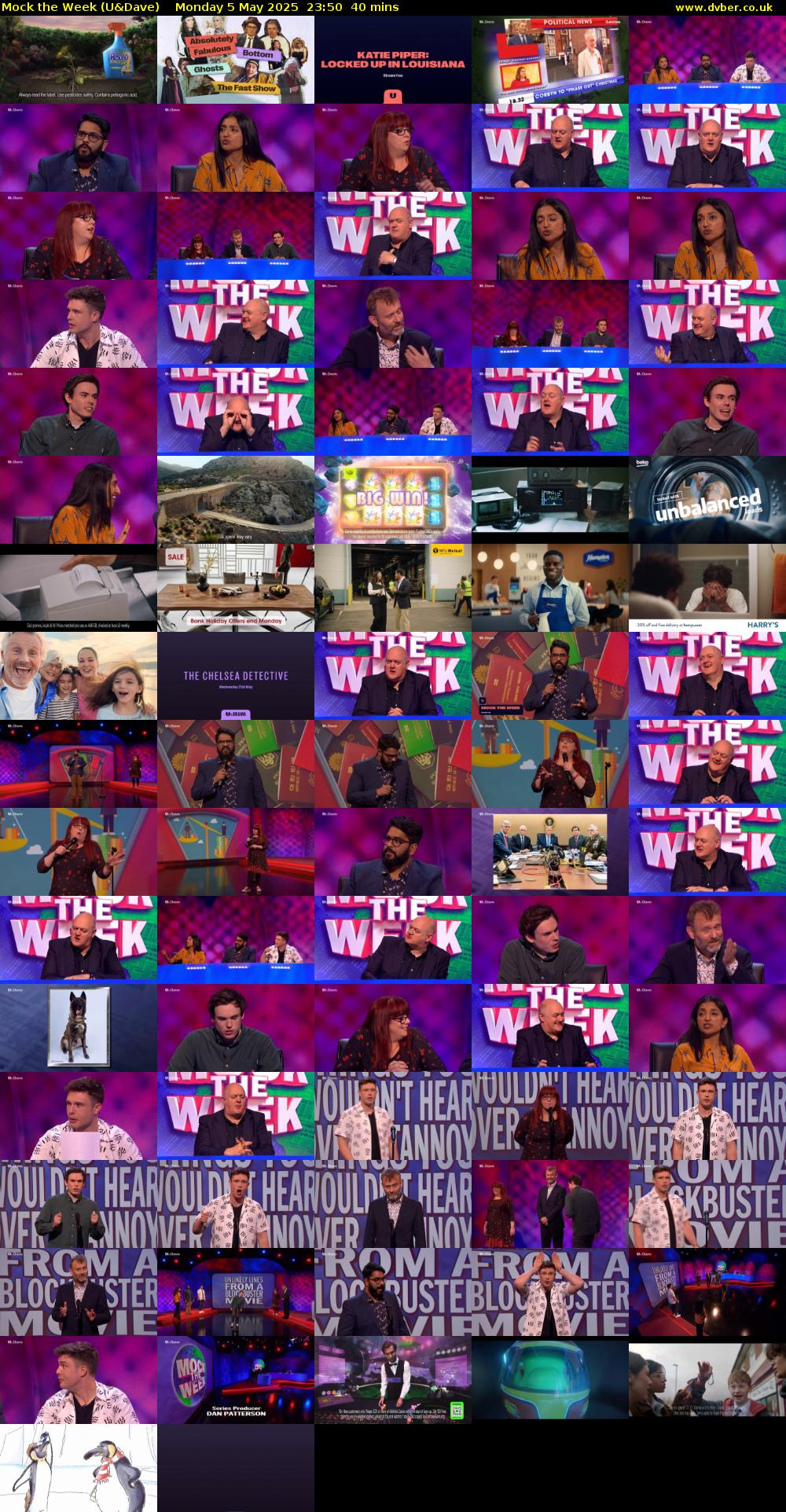 Mock the Week (U&Dave) Monday 5 May 2025 23:50 - 00:30