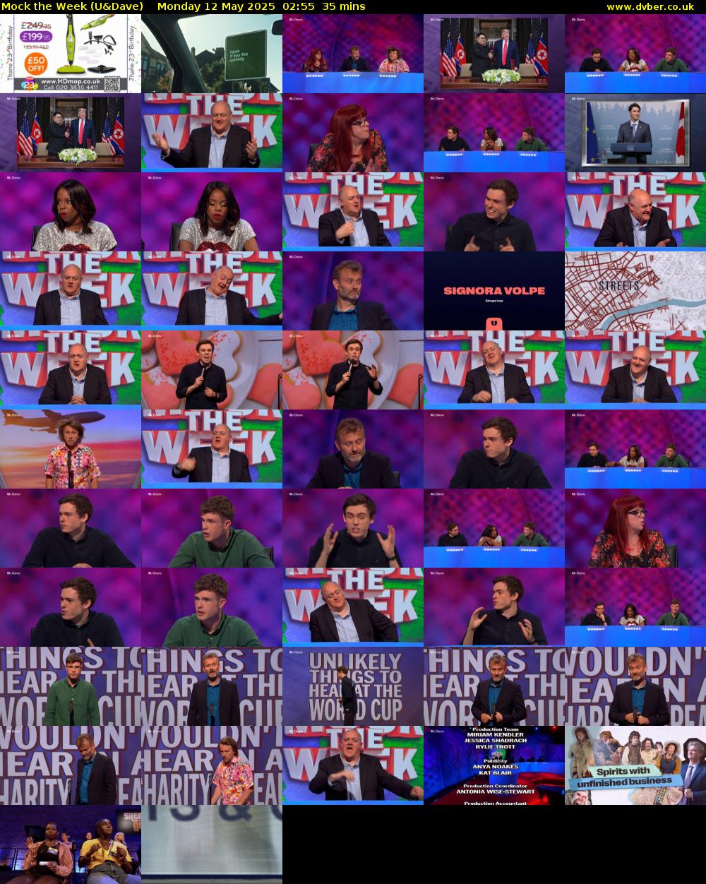 Mock the Week (U&Dave) Monday 12 May 2025 02:55 - 03:30
