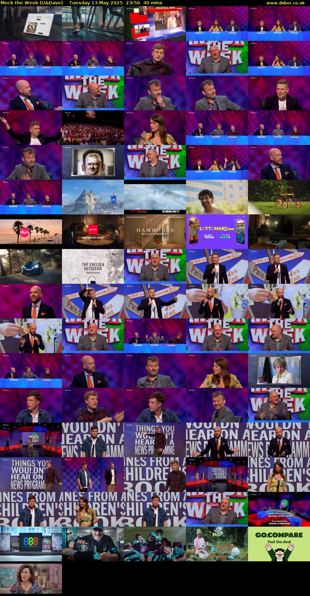 Mock the Week (U&Dave) Tuesday 13 May 2025 23:50 - 00:30
