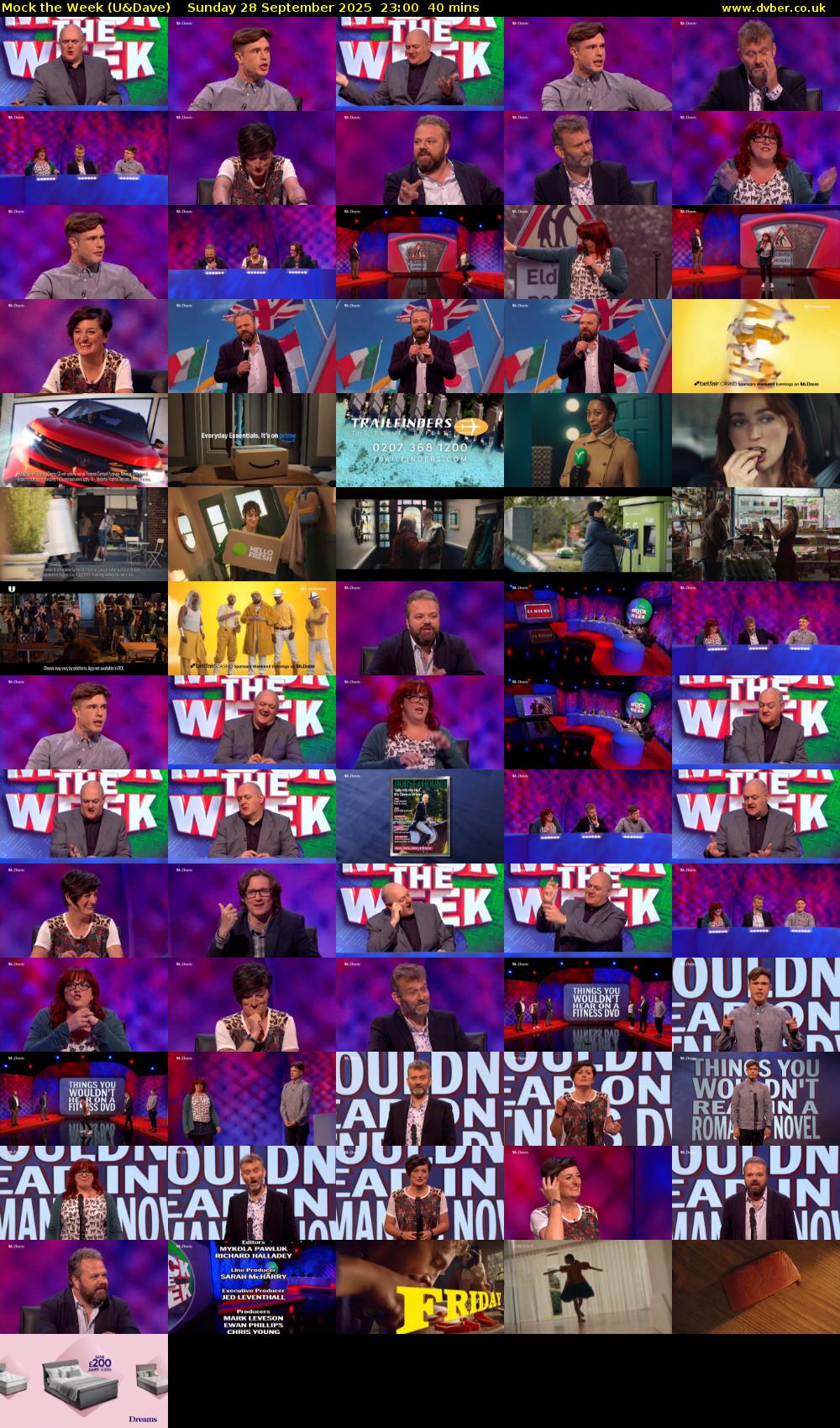 Mock the Week (U&Dave) Sunday 28 September 2025 23:00 - 23:40