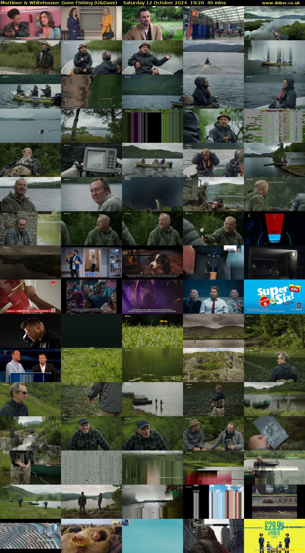 Mortimer & Whitehouse: Gone Fishing (U&Dave) Saturday 12 October 2024 19:20 - 20:00