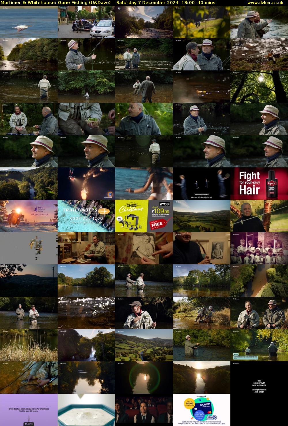 Mortimer & Whitehouse: Gone Fishing (U&Dave) Saturday 7 December 2024 18:00 - 18:40